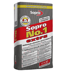 Zaprawa klejowa SOPRO 400 No. 1 EXTRA 22,5 kg