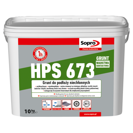 Grunt do podłoży niechłonnych Sopro HPS 673 5 kg