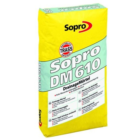 Zaprawa drenażowa SOPRO DM610 25kg