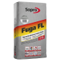 Fuga FL SOPRO szeroka elastyczna szara z trasem 2-20mm 25kg