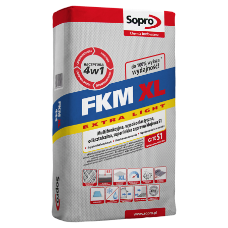 Zaprawa klejowa FKM XL 444 SOPRO 15 kg
