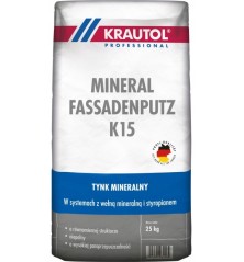 Tynk mineralny KRAUTOL MINERAL-FASSADENPUTZ K20 25kg