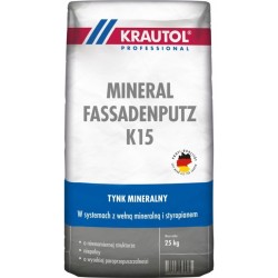 Tynk mineralny KRAUTOL MINERAL-FASSADENPUTZ K20 25kg